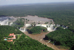 Iguazu Falls in Argentina and Brazil