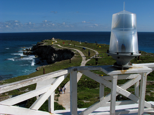 Isla Mujeres: View From Lighthouse on the Southern Tip