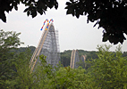 Indiana: Holiday World Voyage Wooden Roller Coaster